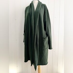 Frank & Eileen Tee Lab Robe Jacket  Long size L Green